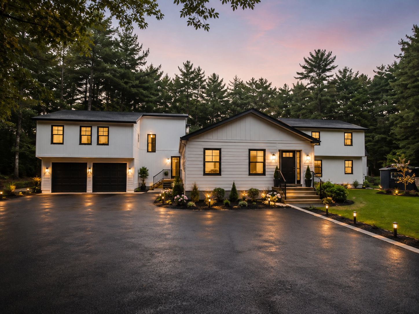 Completed renovated residential project in Massachusetts